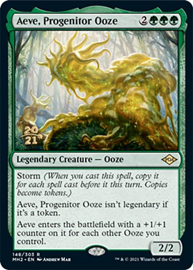 Aeve, Progenitor Ooze [Modern Horizons 2 Prerelease Promos] | Silver Goblin