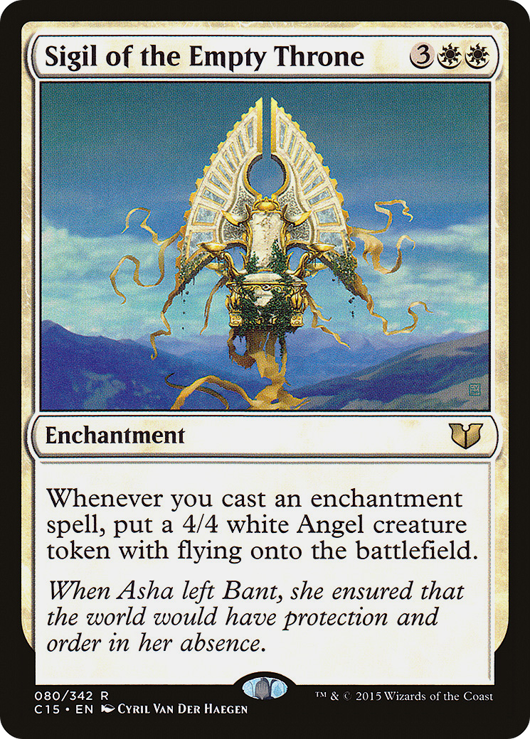 Sigil of the Empty Throne [Commander 2015] | Silver Goblin