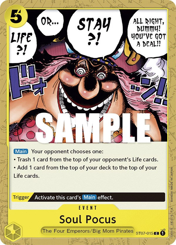 Soul Pocus [Starter Deck: Big Mom Pirates] | Silver Goblin