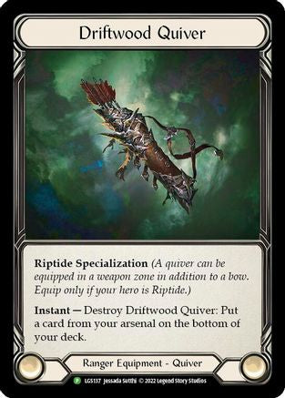 Driftwood Quiver - LGS137 (LGS137) Cold Foil - Flesh and Blood: Promo Cards