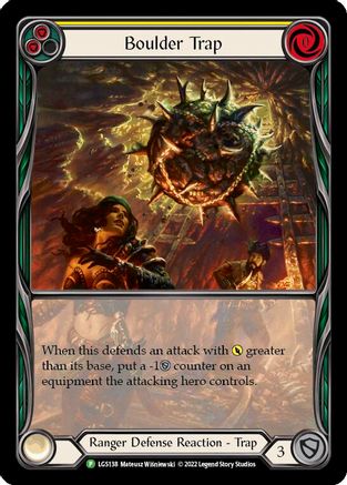 Boulder Trap - LGS138 (LGS138) Rainbow Foil - Flesh and Blood: Promo Cards