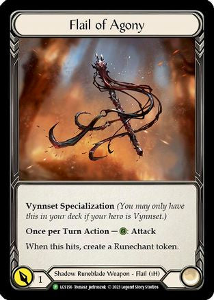 Flail of Agony - LGS156 (LGS156) Cold Foil - Flesh and Blood: Promo Cards