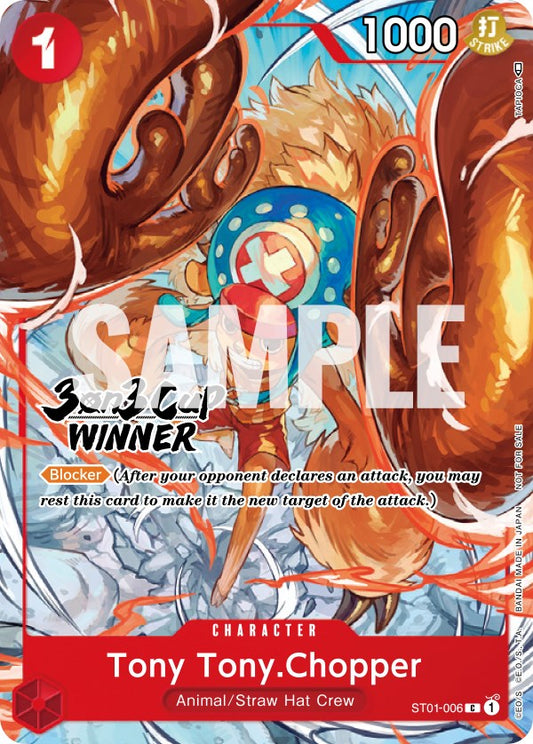 Tony Tony.Chopper (3-on-3 Cup) [Winner] (ST01-006)