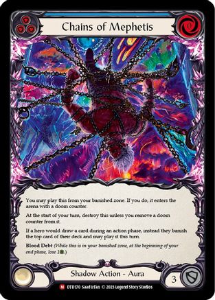 Chains of Mephetis (DTD170) Rainbow Foil - Dusk till Dawn