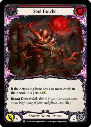 Soul Butcher (Red)  (DTD181) - Dusk till Dawn | Silver Goblin