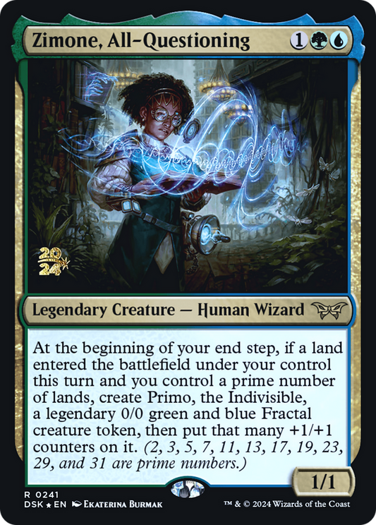Zimone, All-Questioning Foil (241S)