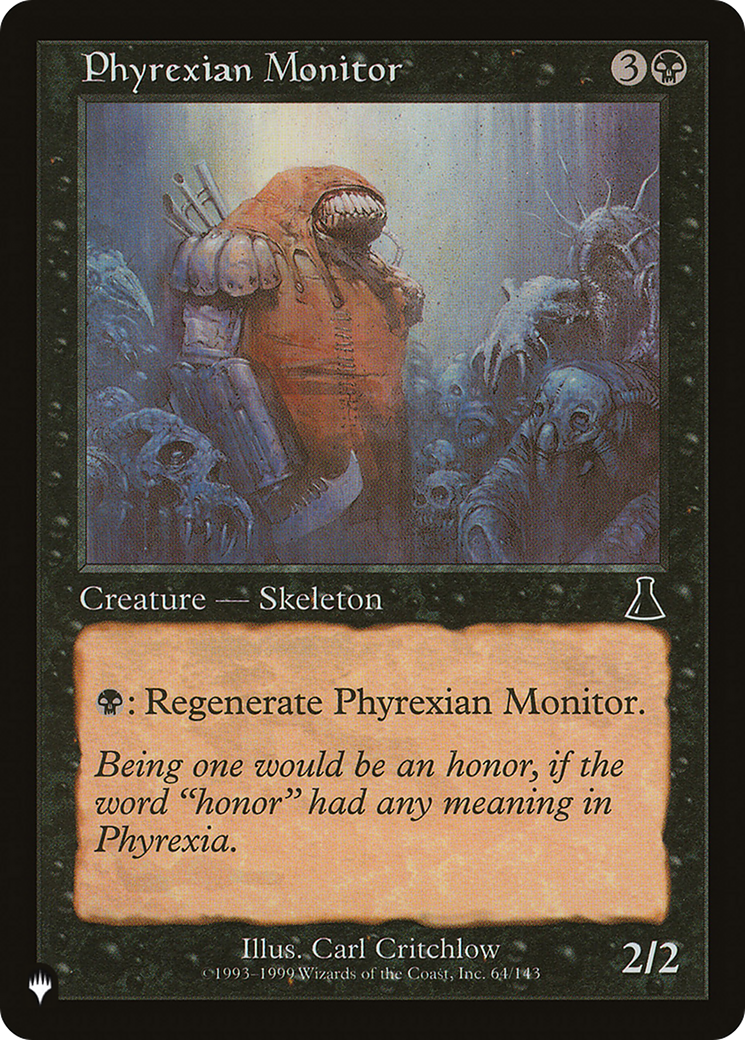 Phyrexian Monitor [The List] | Silver Goblin