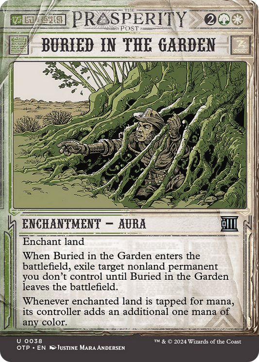 Buried in the Garden [Outlaws of Thunder Junction: Breaking News] Foil