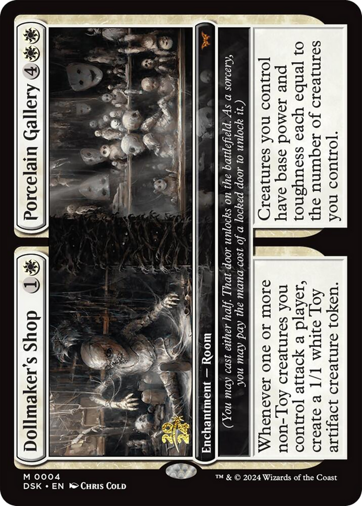 Dollmaker's Shop // Porcelain Gallery [Duskmourn: House of Horror Prerelease Cards] | Silver Goblin