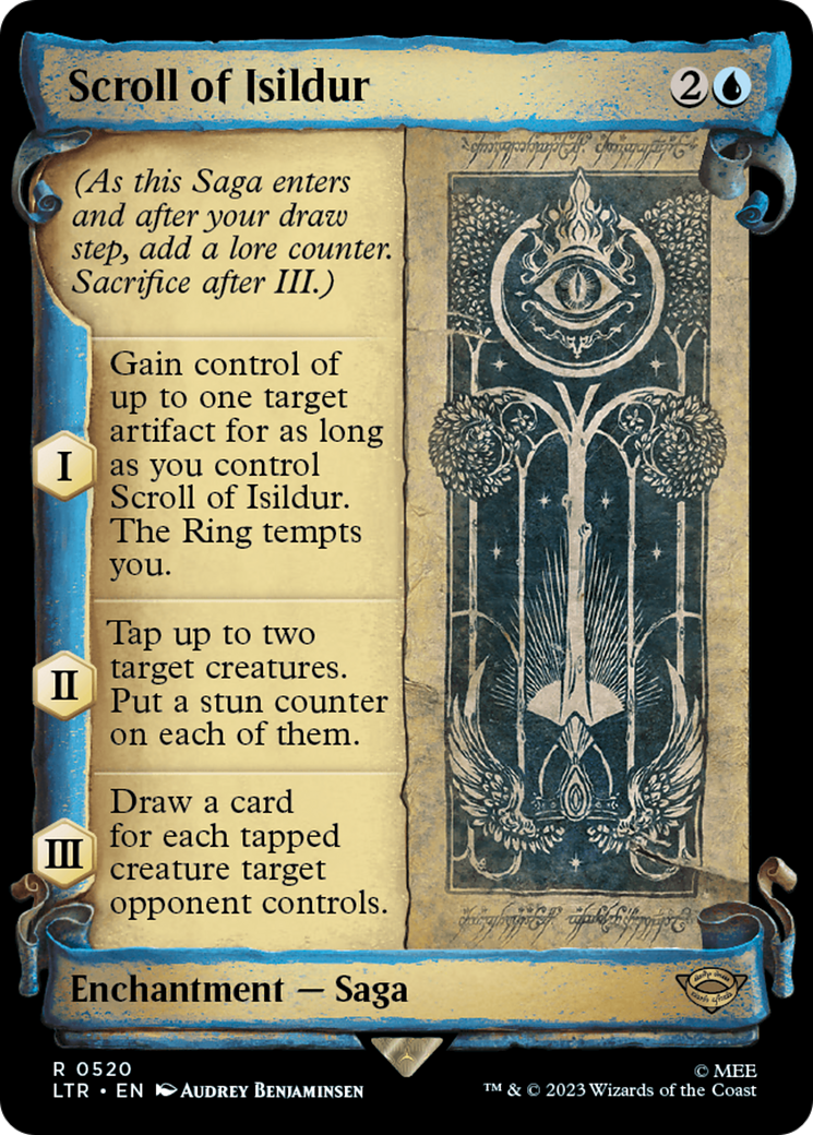 Scroll of Isildur [The Lord of the Rings: Tales of Middle-Earth Showcase Scrolls] Foil