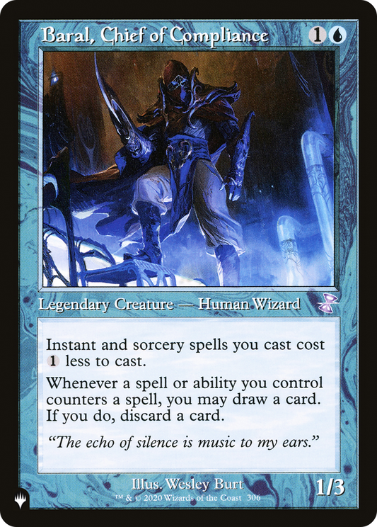 Baral, Chief of Compliance [The List]