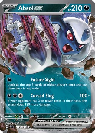 Absol ex - 135/197 (135) Holofoil - SV03 Obsidian Flames