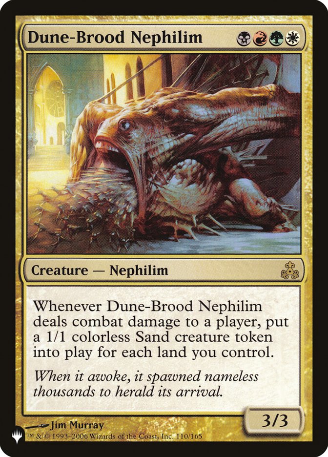 Dune-Brood Nephilim [The List] | Silver Goblin