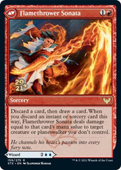 Torrent Sculptor // Flamethrower Sonata [Strixhaven: School of Mages Prerelease Promos] | Silver Goblin