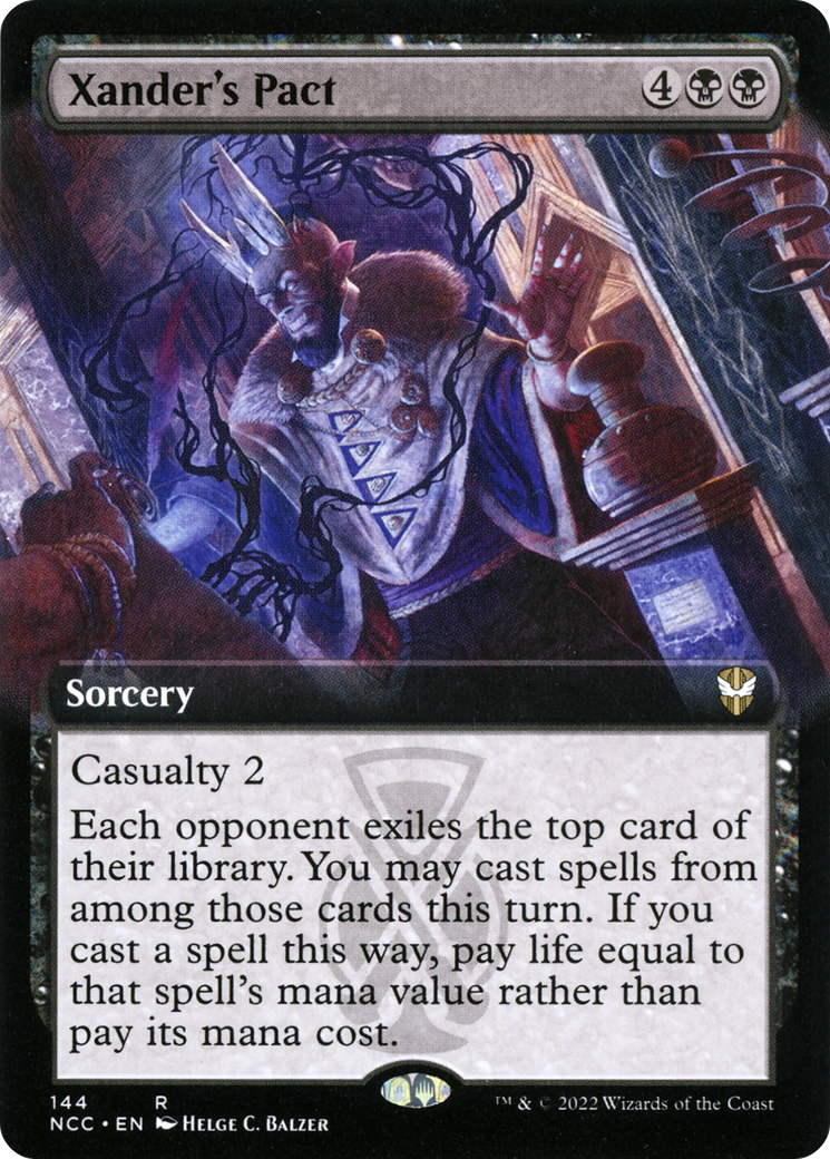 Xander's Pact (Extended Art) [Streets of New Capenna Commander] | Silver Goblin