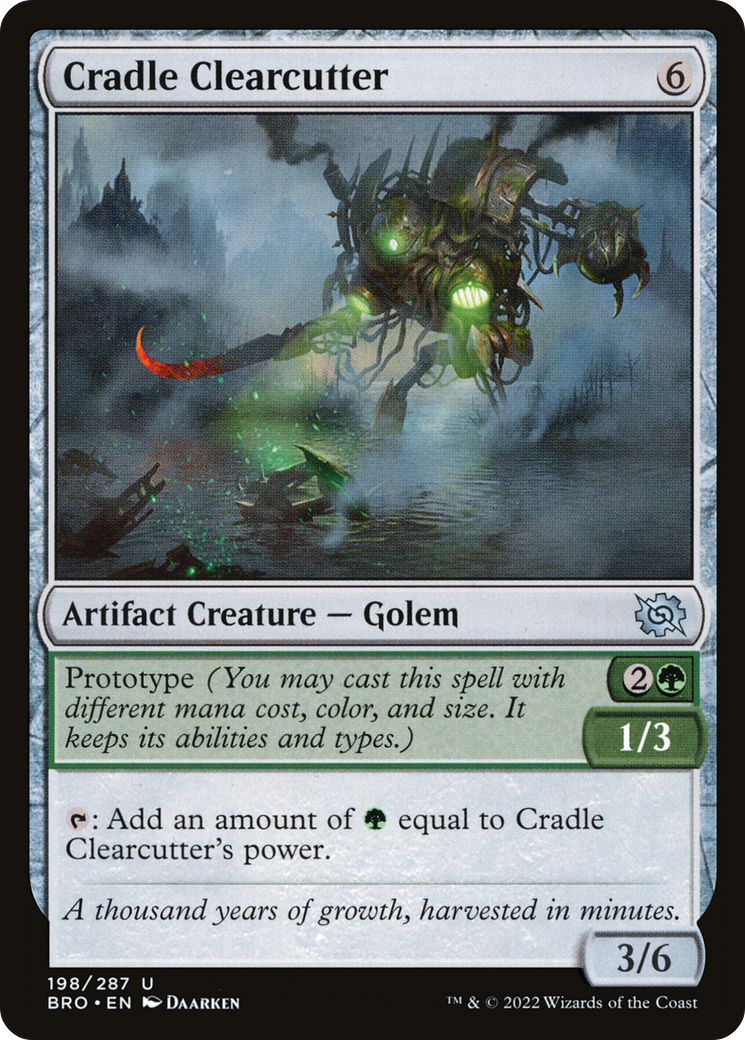 Cradle Clearcutter [The Brothers' War] | Silver Goblin