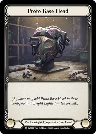 Proto Base Head (EVO022)  - Bright Lights
