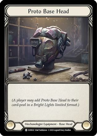 Proto Base Head  (EVO022) - Bright Lights