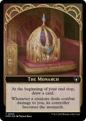 The Monarch // Cat (0030) Double-Sided Token [Commander Masters Tokens] | Silver Goblin