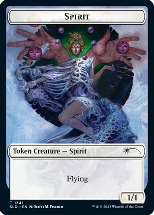 Spirit (SLD) // Angel Double-sided Token - Secret Lair Drop Series
