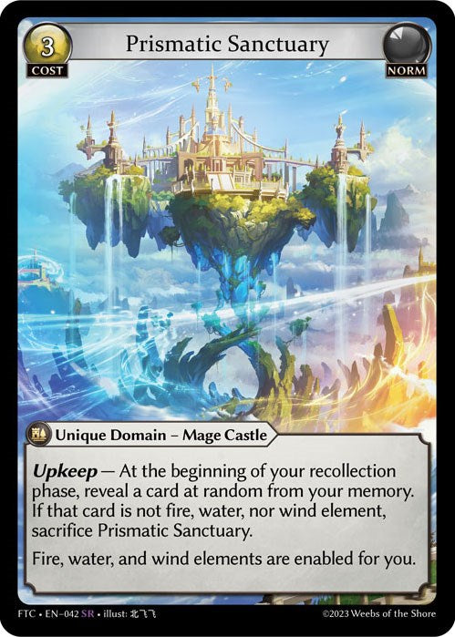 Prismatic Sanctuary (042) [Fractured Crown] Foil