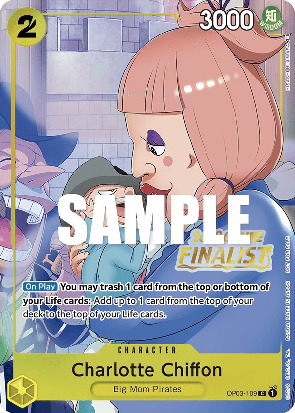 Charlotte Chiffon (Online Regional 2023) [Finalist] [One Piece Promotion Cards] | Silver Goblin