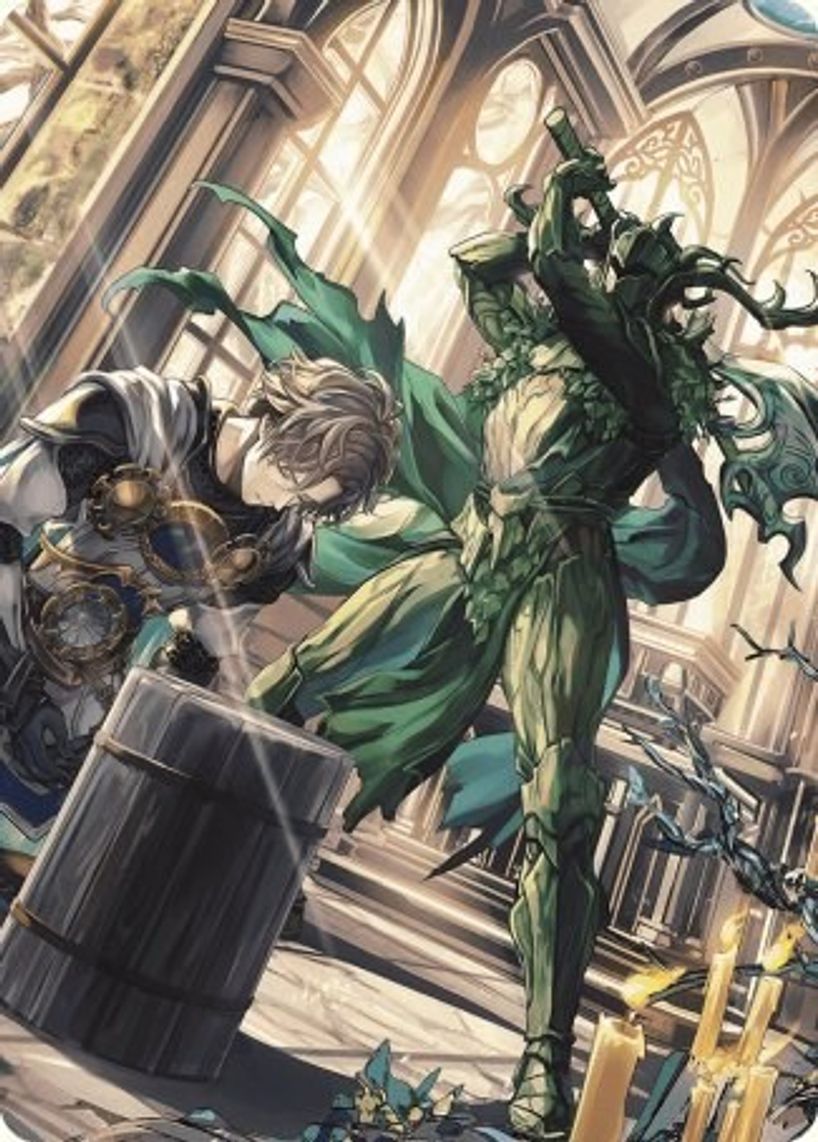 Karmic Justice Anime Art Card [Wilds of Eldraine Art Series] | Silver Goblin