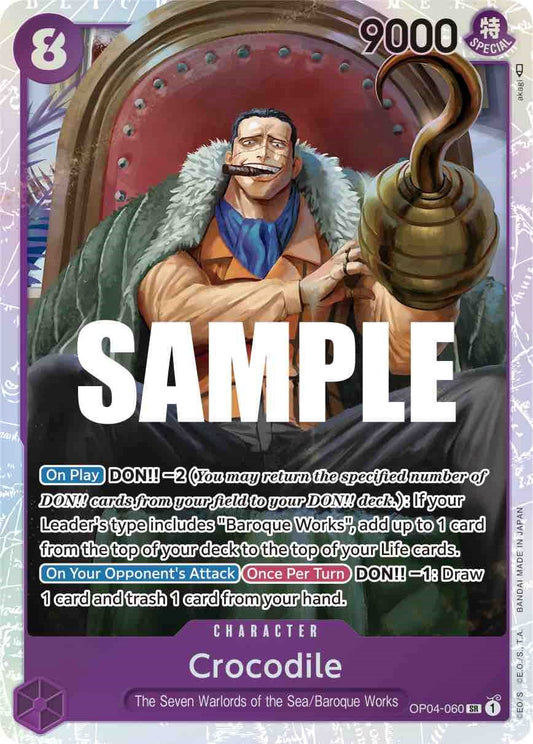 Crocodile (OP04-060) Foil