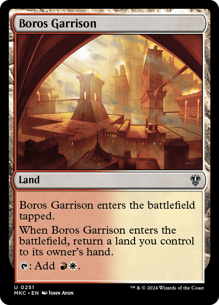 Boros Garrison [Murders at Karlov Manor Commander] | Silver Goblin