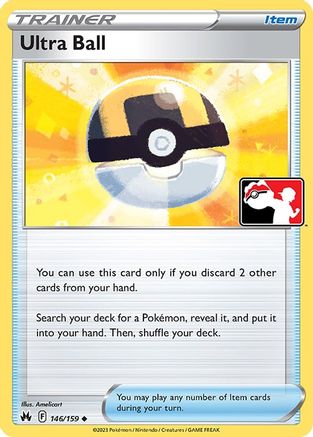 Ultra Ball (146/159) [Prize Pack Series Three] | Silver Goblin