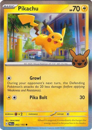 Pikachu (062/193) [Trick or Trade 2023] | Silver Goblin