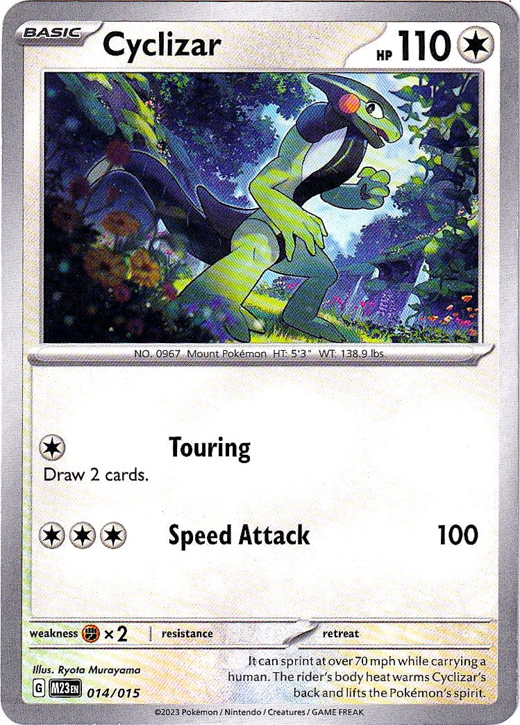 Cyclizar (014/015) [McDonald's Promos: 2023 Collection] | Silver Goblin