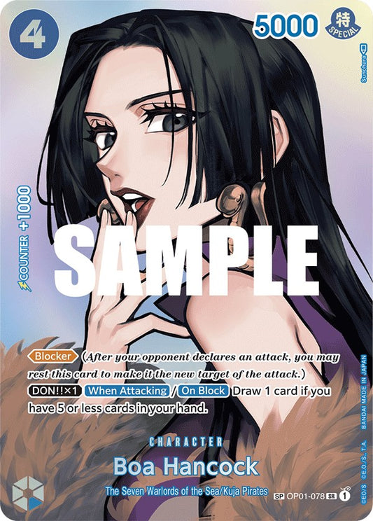 Boa Hancock (SP) (OP01-078) Foil