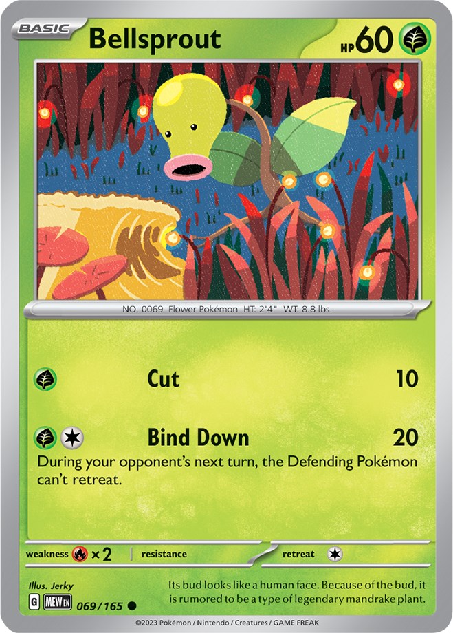 Bellsprout (069/165) [Scarlet & Violet: 151] | Silver Goblin