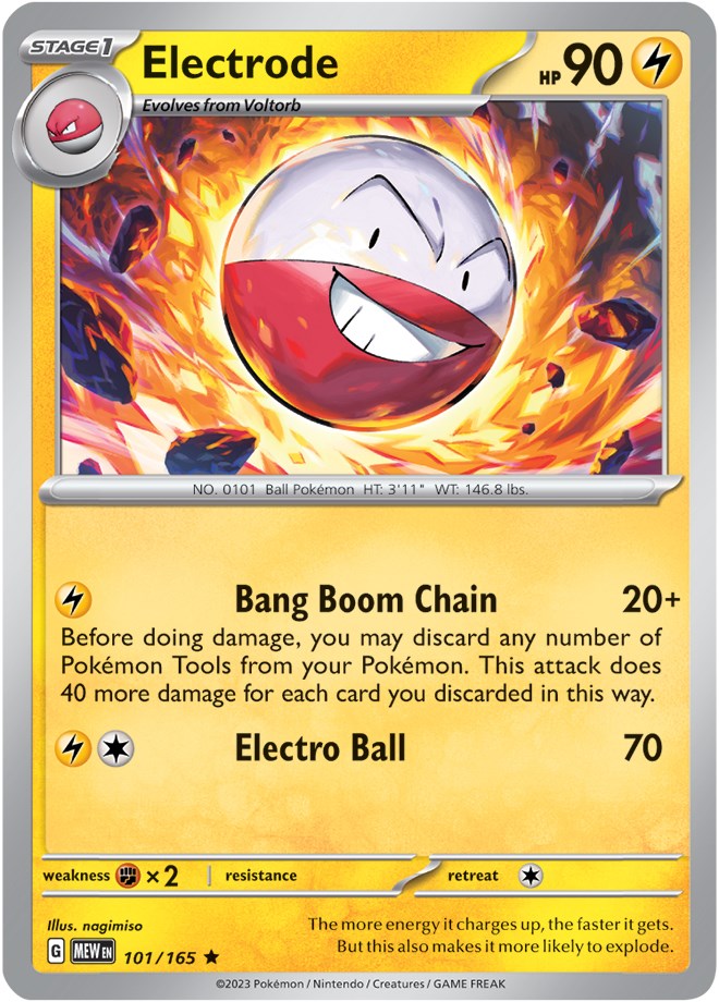 Electrode (101/165) [Scarlet & Violet: 151] | Silver Goblin