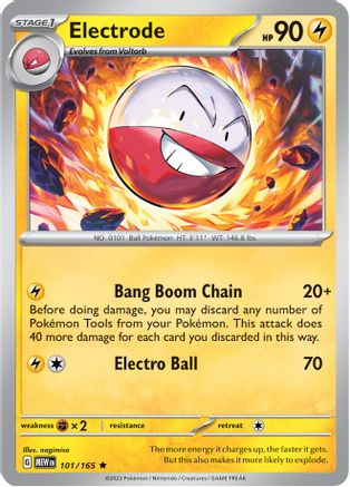 Electrode (101) Holofoil - 151