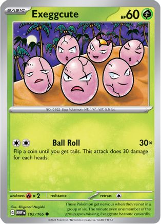 Exeggcute (102/165) [Scarlet & Violet 151] | Silver Goblin