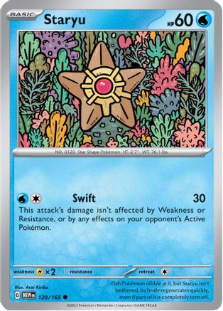 Staryu (120/165) [Scarlet & Violet 151] | Silver Goblin