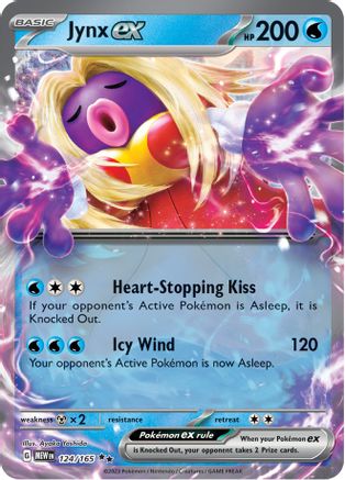 Jynx ex (124/165) [Scarlet & Violet 151] | Silver Goblin