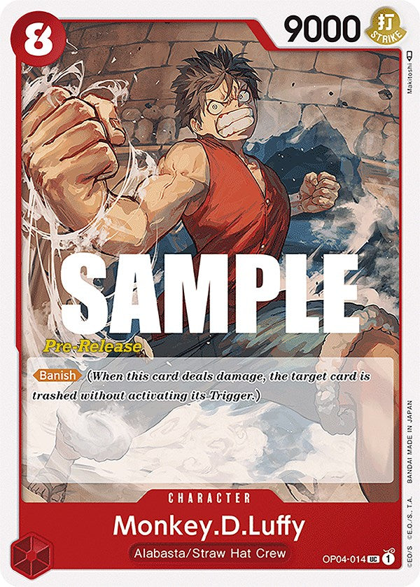 Monkey.D.Luffy (OP04-014)