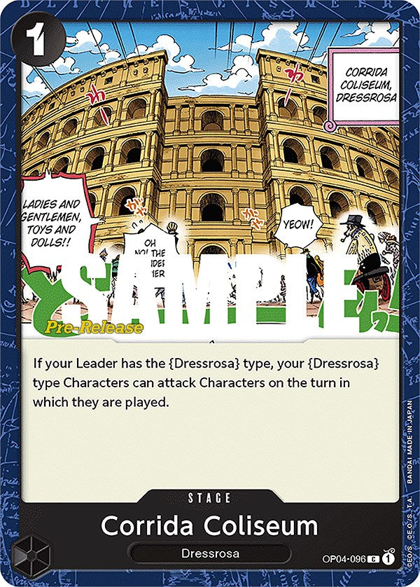 Corrida Coliseum (OP04-096)