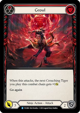 Growl (Red) (TCC086) - Round the Table: TCCxLSS