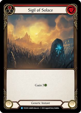 Sigil of Solace (Red) (TCC059) - Round the Table: TCCxLSS