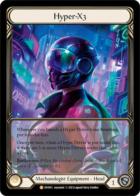 Hyper-X3 (Extended Art) Cold Foil (EVO011) - Bright Lights