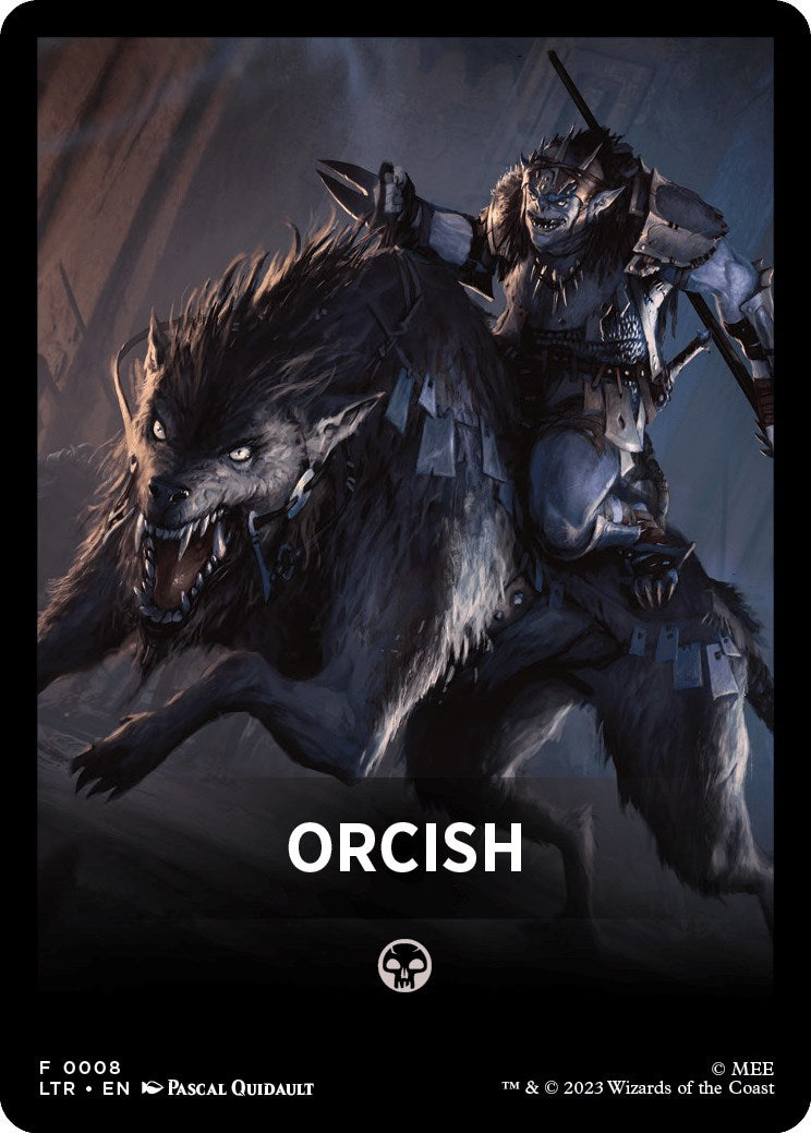 Orcish Theme Card [The Lord of the Rings: Tales of Middle-Earth] | Silver Goblin