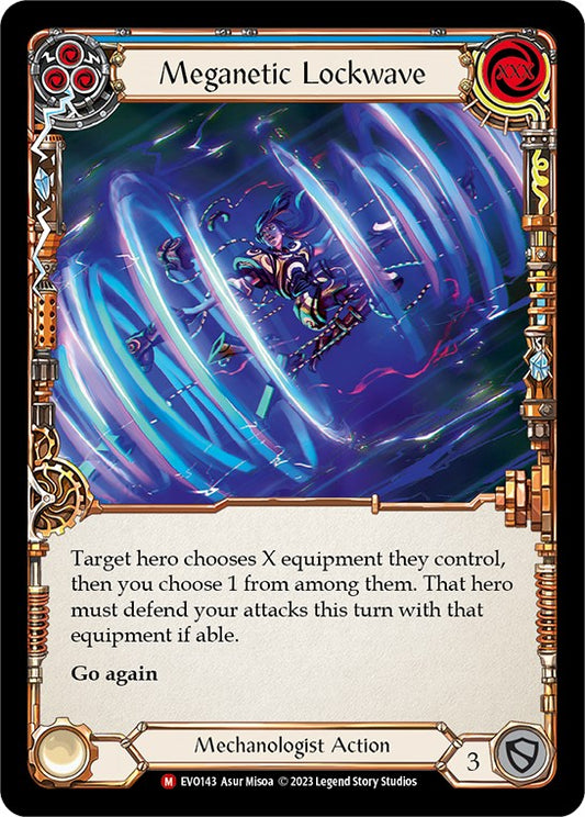 Meganetic Lockwave Rainbow Foil (EVO143) - Bright Lights