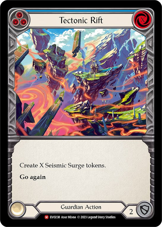 Tectonic Rift Rainbow Foil (EVO238) - Bright Lights