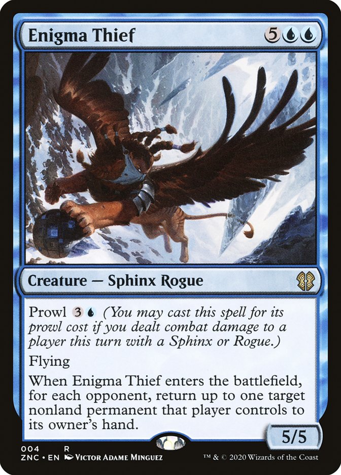 Enigma Thief [Zendikar Rising Commander] | Silver Goblin