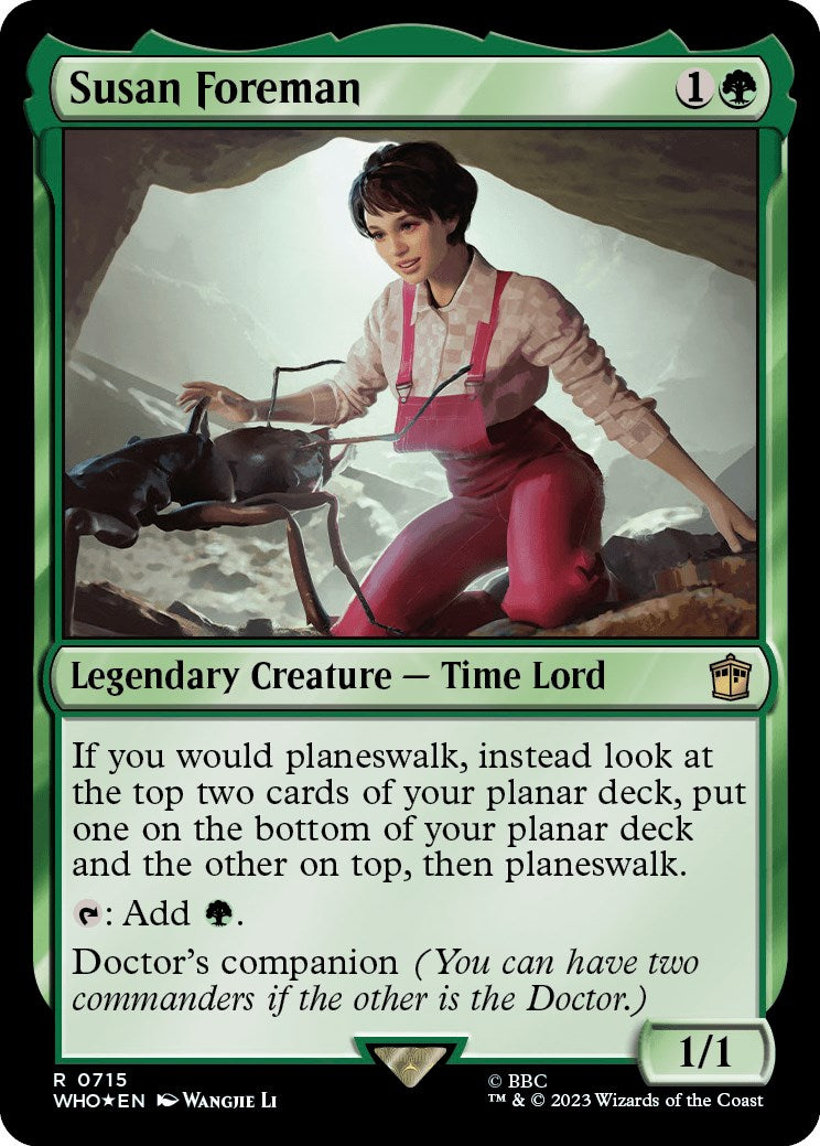 Susan Foreman (Surge Foil) [Doctor Who] | Silver Goblin