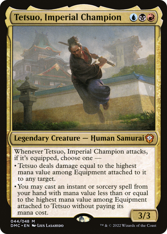 Tetsuo, Imperial Champion [Dominaria United Commander]
